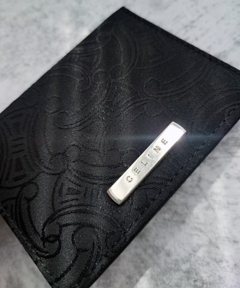 全新連盒 CELINE 凱旋門浮雕卡片包卡片套禮物毛巾面油紙化妝禮盒