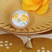 手工 刺繡 胸針 頭飾 輕珠寶 流蘇 正裝 婚禮小物 復古 髮帶髮圈