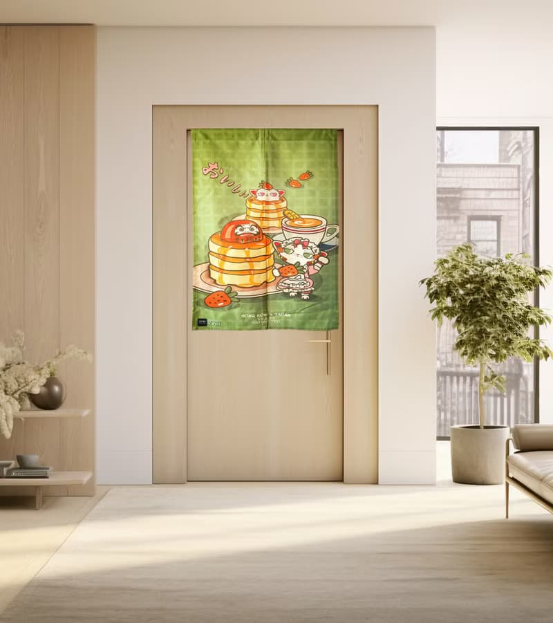 招財貓 Mittsu Kumi 布藝門簾