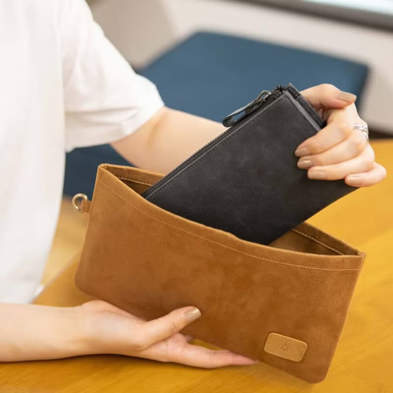 錢包保護套 收納袋 迷你錢包 皮夾保護套 持鐵式開合
