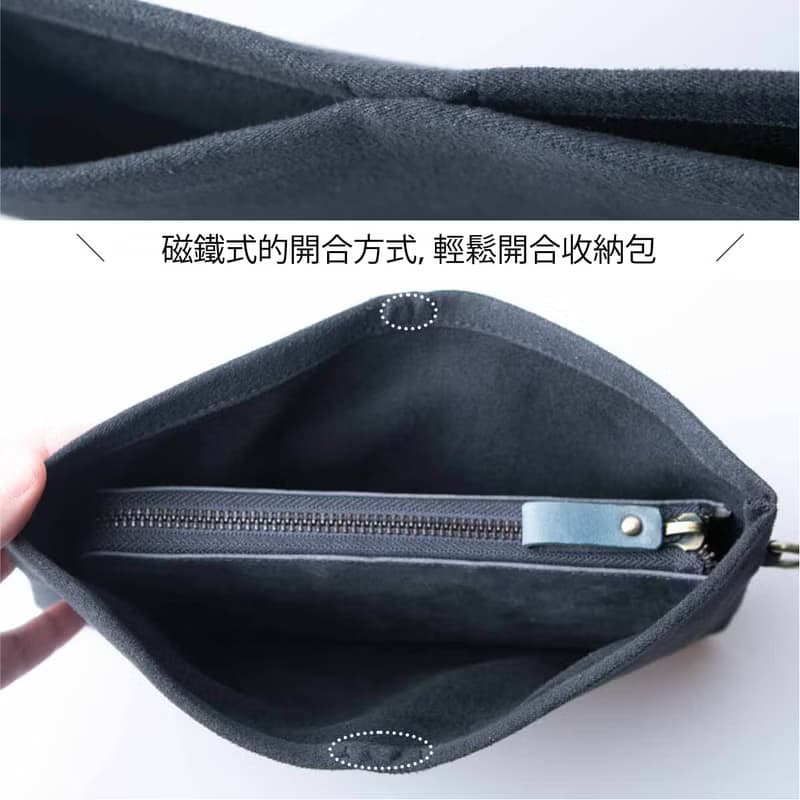 錢包保護套 收納袋 迷你錢包 皮夾保護套 持鐵式開合