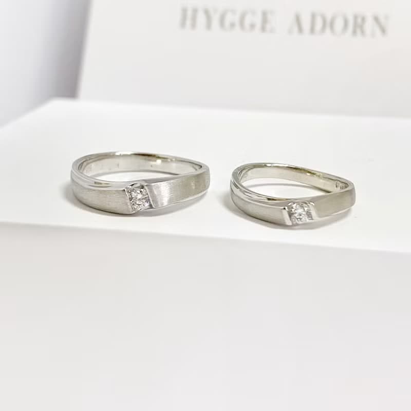 情。牽_對戒 | 14K、9K、925純銀