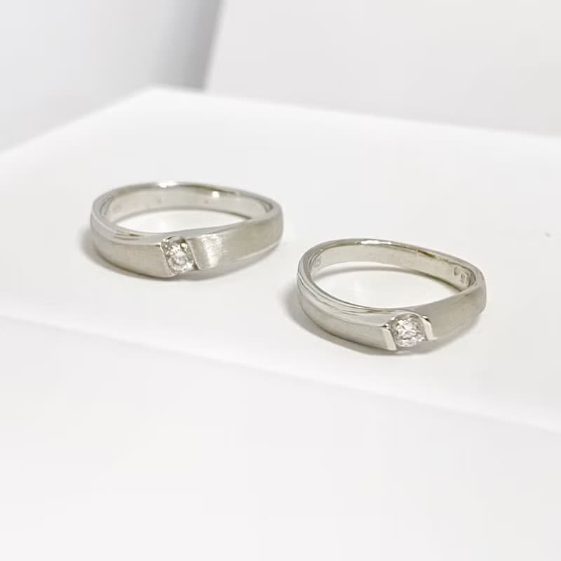 情。牽_對戒 | 14K、9K、925純銀