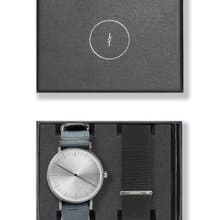 Simpl Watch - Silver Ash Nato Set