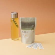七三茶堂 研磨冷萃茶包丨炒菁綠茶  環保夾鏈袋