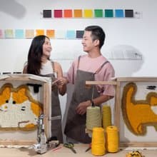 雙人 | Tufting簇絨手作地毯課程 | 文化幣