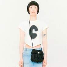 Cancan String Cross Bag Black