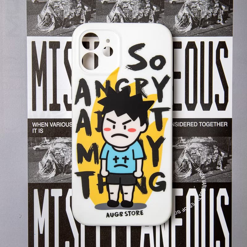 AUG8 STORE 憤怒小男 SoAngry 霧面iPhone手機殼&手機