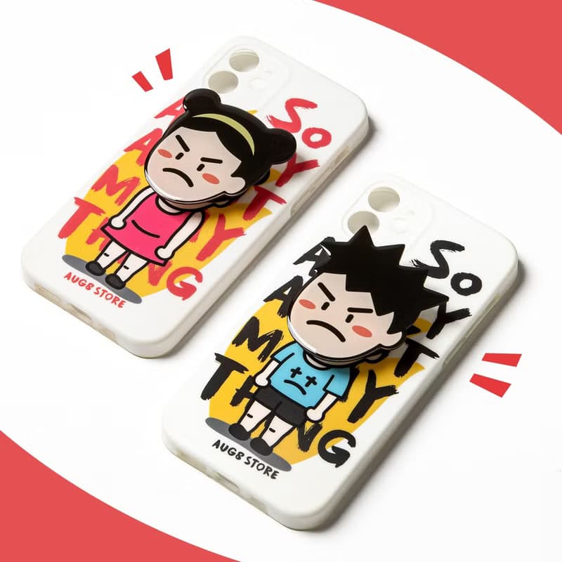 AUG8 STORE 憤怒小男 SoAngry 霧面iPhone手機殼&手機