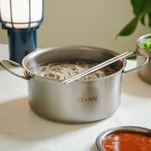 【萬用純鈦小圓鍋】露營鍋/小火鍋/氣炸鍋內鍋/電鍋內鍋/1800ml