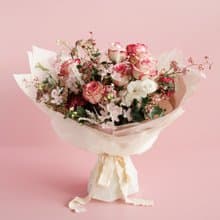 蝴蝶結 - 花束