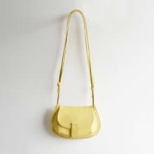 Yellow Horseshoe Crossbody Bag