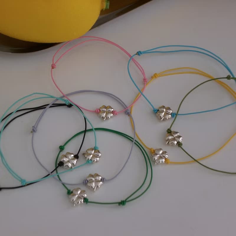 C.B_103 Clover silver bracelet