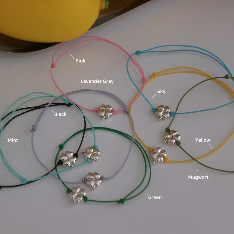 C.B_103 Clover silver bracelet