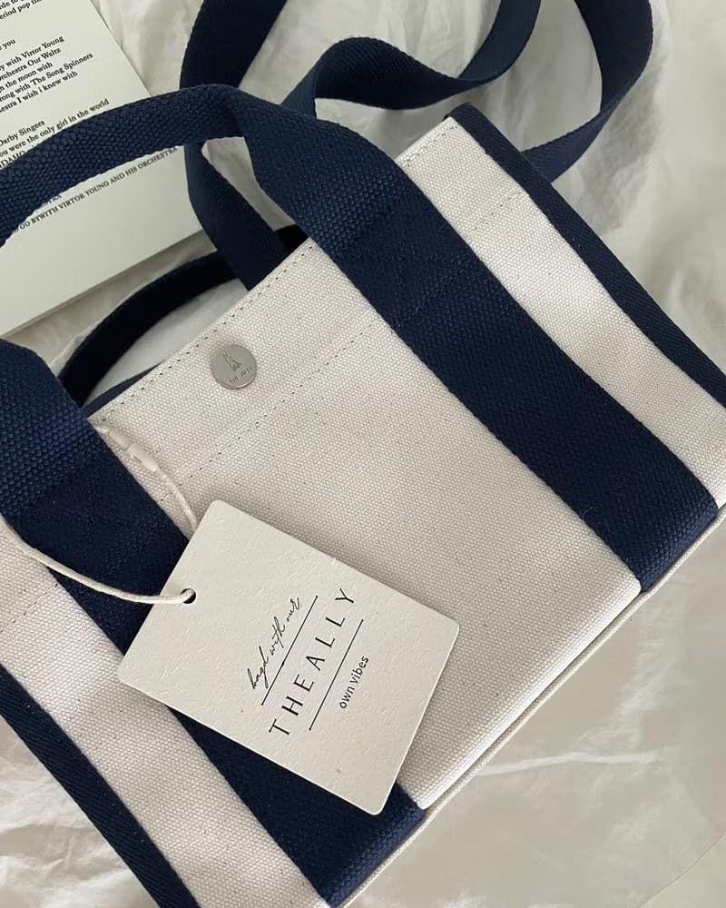 韓國 The Ally | MINI LUNA BAG | 小 | 藍色 |手袋 單肩包