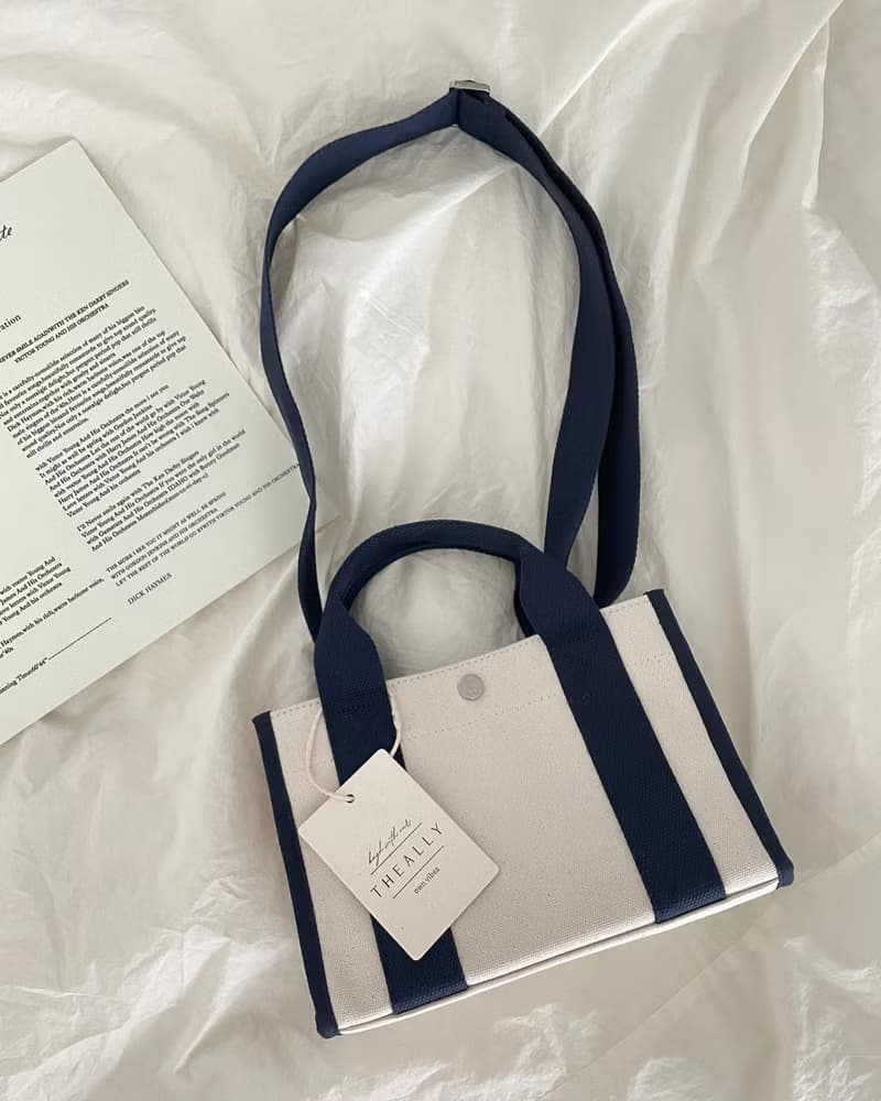 韓國 The Ally | MINI LUNA BAG | 小 | 藍色 |手袋 單肩包