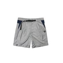 .67ARROW SEENER S_SHORTS_打摺寬版短褲 休閒短褲 灰色
