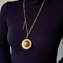 中古美品 Celine 1991思琳 星球吊飾 手袋掛飾 毛衣鍊 長項鍊