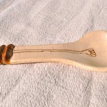 裸電球のスプーン