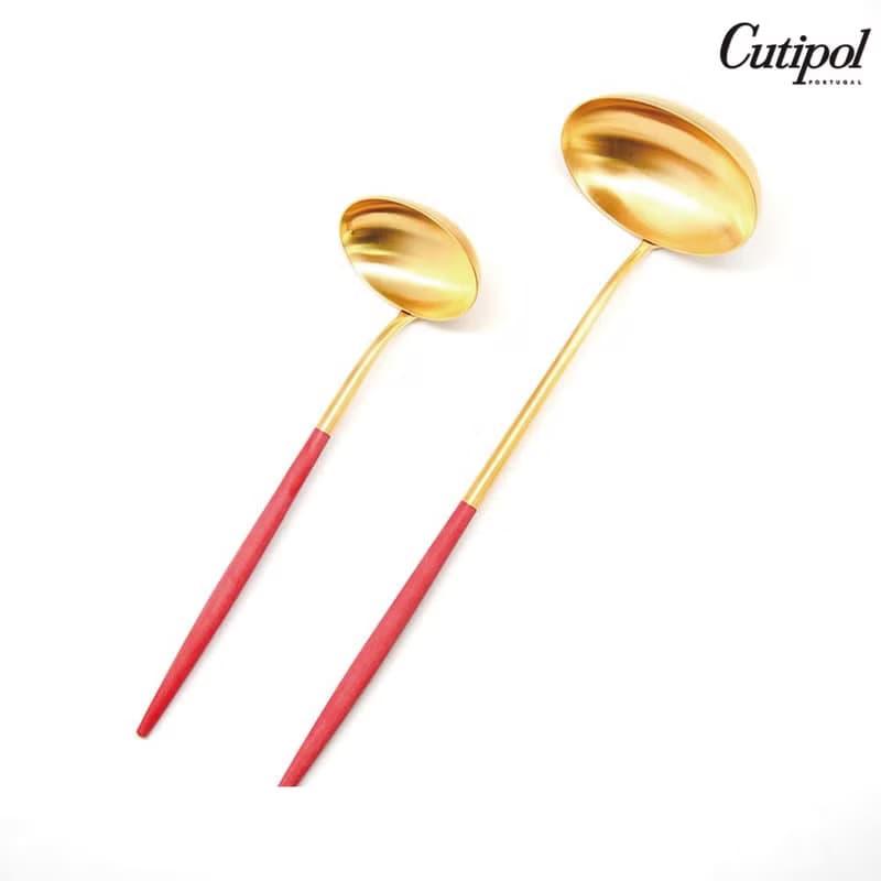 葡萄牙Cutipol GOA系列紅金29.5cm大湯杓