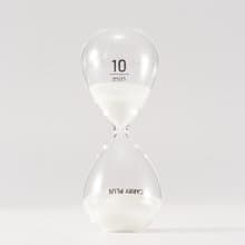 CarryPlus 極簡美學10分鐘沙漏- 天使白 10mins Timer