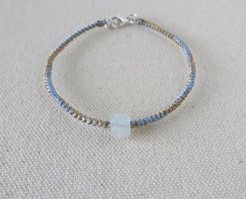 本命年【六字大明咒】路路通翡翠絲光編織手鍊02辟邪、招福、納財