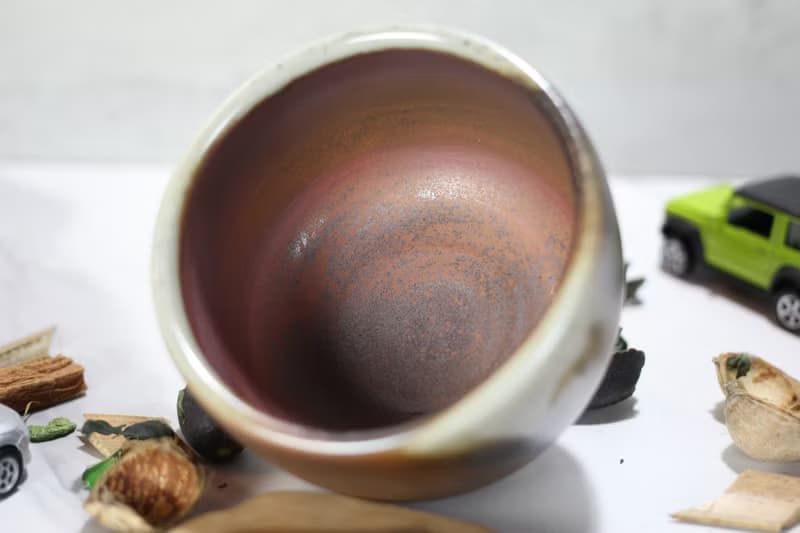 【送禮好物】250ml 柴燒 天目釉 手拉坯茶碗 茶杯 鶯歌葉敏祥作