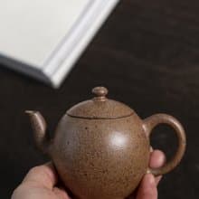 送禮紫砂壺茶壺老款龙蛋 特高温 140cc 造型正宗 曲线流畅 高温老