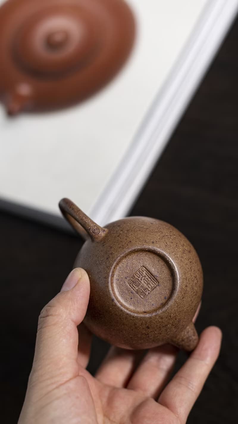 送禮紫砂壺茶壺老款龙蛋 特高温 140cc 造型正宗 曲线流畅 高温老