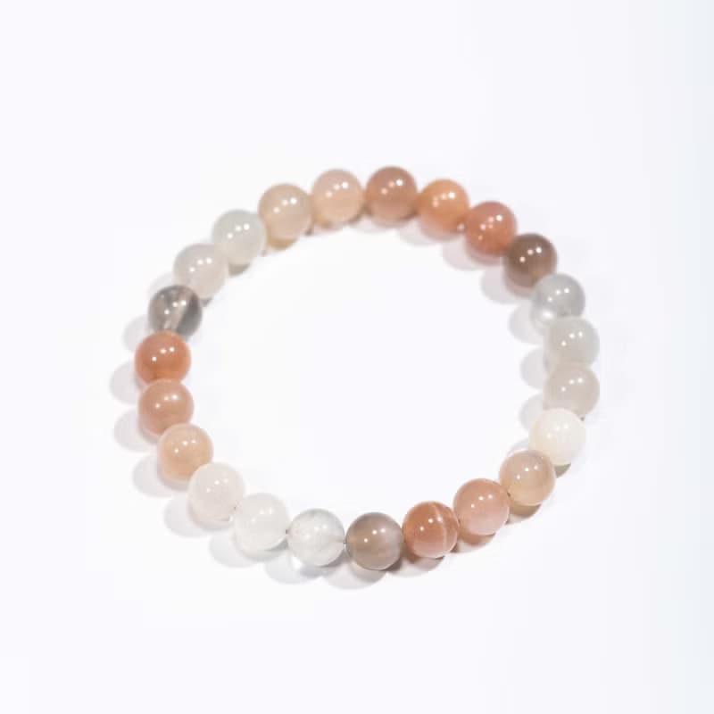 彩月光石手鍊 | 天然水晶手鍊禮物