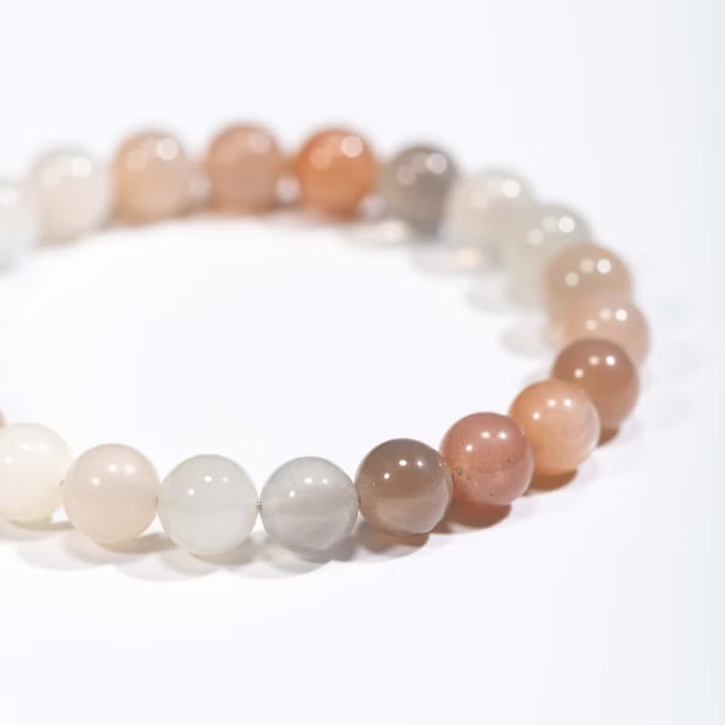 彩月光石手鍊 | 天然水晶手鍊禮物