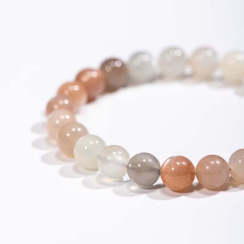 彩月光石手鍊 | 天然水晶手鍊禮物