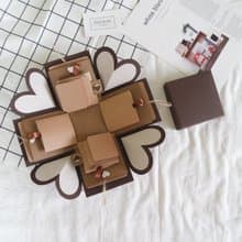Sweet Home 禮物盒卡片－焦糖瑪奇朵 - 手工卡片/爆炸盒子/情人節