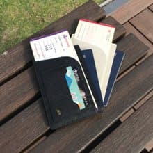 【Passport套/護照夾】十字紋牛皮系列/旅行/多色可選/手工製造