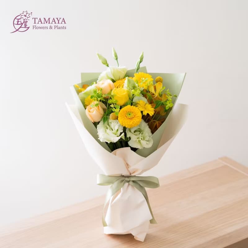 新芽微光花束