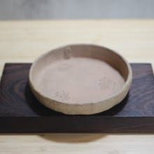 【送禮好物】12cm 純手捏小圓碟 點心盤 陶作家葉佳佩純手製