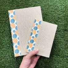森林系麻布精裝筆記本 方背款 A5/A6 共8圖