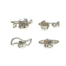 Tiny cute pebbles ring