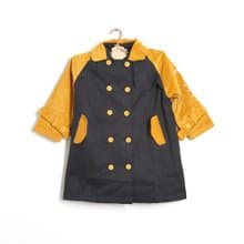 BIR童裝 | 時尚中長款風衣外套