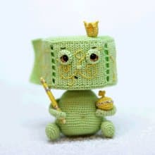 Toilet paper interior doll, Funny amigurumi housewarming gift for bathroom decor