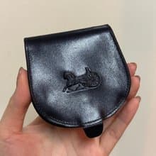 中古正品 Celine 馬車真皮 零錢包 皮革收納套 禮物 男女適用