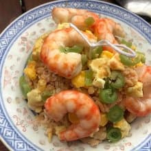 83獨創款 仿真蝦仁炒飯蠟燭