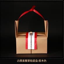 【禾果】古樸素雅果乾提盒(原木色)中秋禮盒