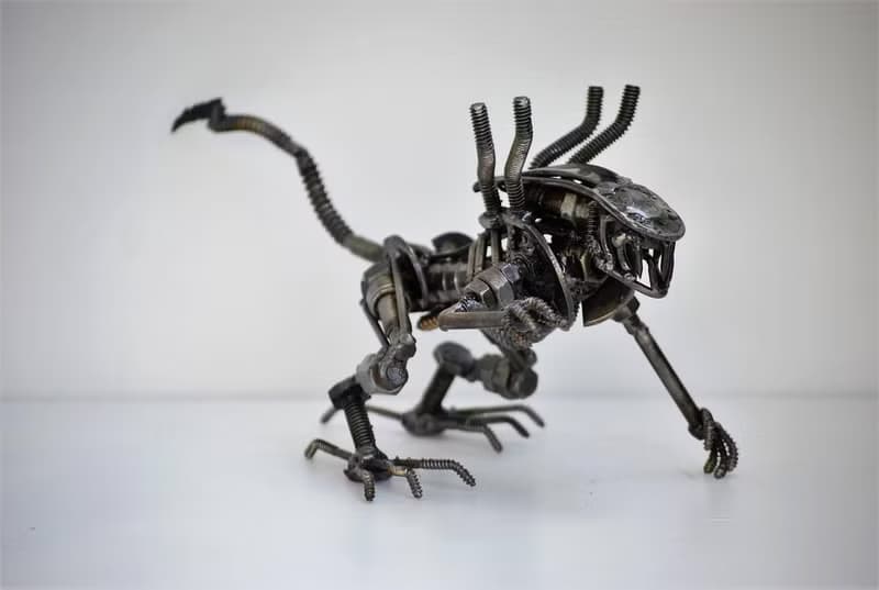 Monster SCRAP METAL (B), Cool gift for him, Cool Welding Gifts, Gift for son