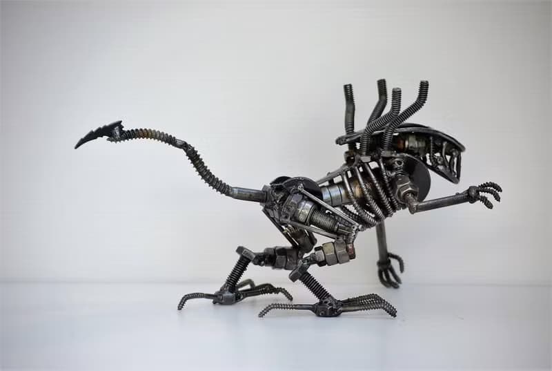 Monster SCRAP METAL (B), Cool gift for him, Cool Welding Gifts, Gift for son