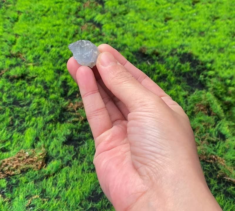 能量擺飾-天然可愛能量原礦小天青石 療癒 治癒 快速出貨