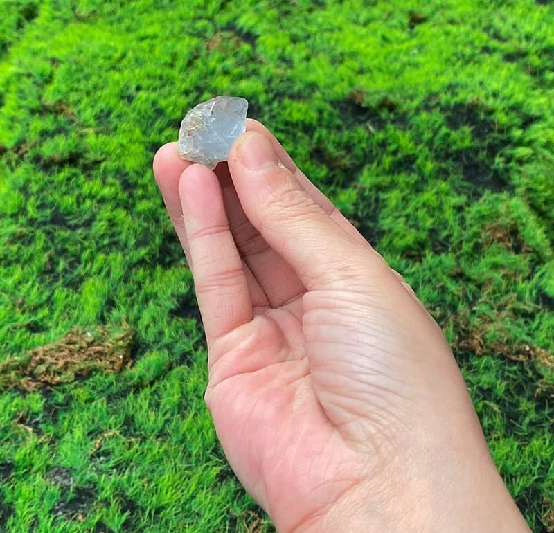 能量擺飾-天然可愛能量原礦小天青石 療癒 治癒 快速出貨