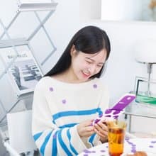 Popperoni 紫色點點祝賀爆炸卡片 韓國手工驚喜賀卡 畢業升遷開幕