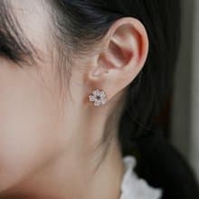 櫻花 桜吹雪 Sakura fubuki  夾式耳環  母親節禮物 紙盒包裝