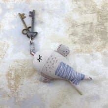 鯛魚燒魚魚吊飾/鑰匙圈/書包識別/行李箱識別